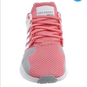 adidas eqt support adv j pink & grey shoes